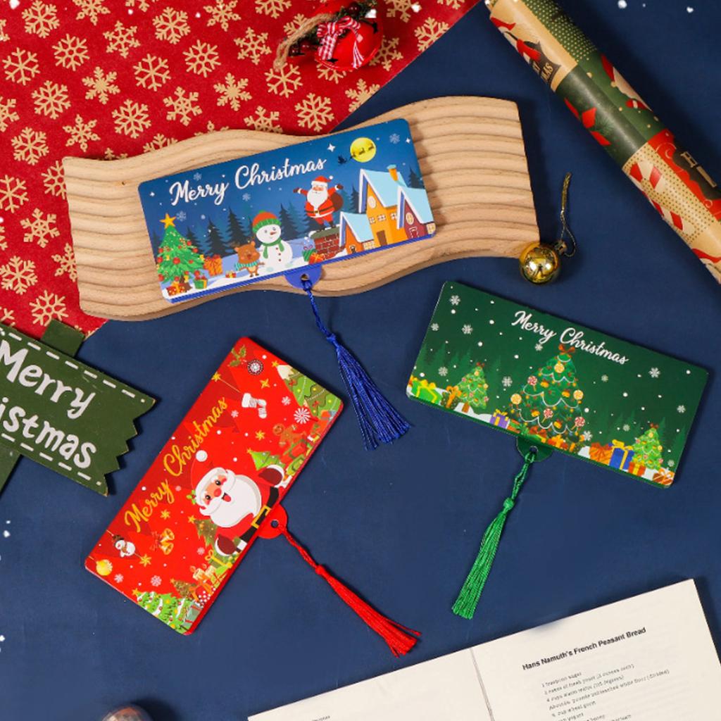 Santa Dollar Spardose mit 10 Schlitzen Weihnachtsfeier Geschenk Geldhalter für Kinder Feiertags Überraschung Geschenkkartenhalter 1 Stück