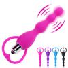 Vibrating Protaste Massager Anal Beads Vibrator Butt Plug Sex Toy for Men Women Silicone Anales Trainer Fun Toys for Beginners