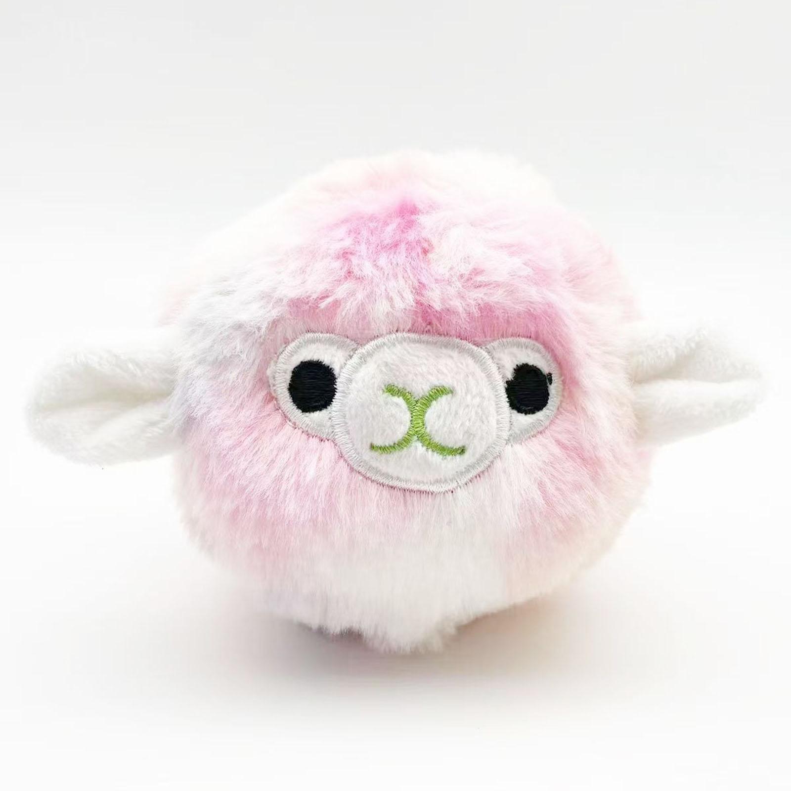 

Игрушки для домашних собак, плюшевые колючие мячи, пищащие звуки, милая альпака для чистки зубов, для разных собак всех размеров S