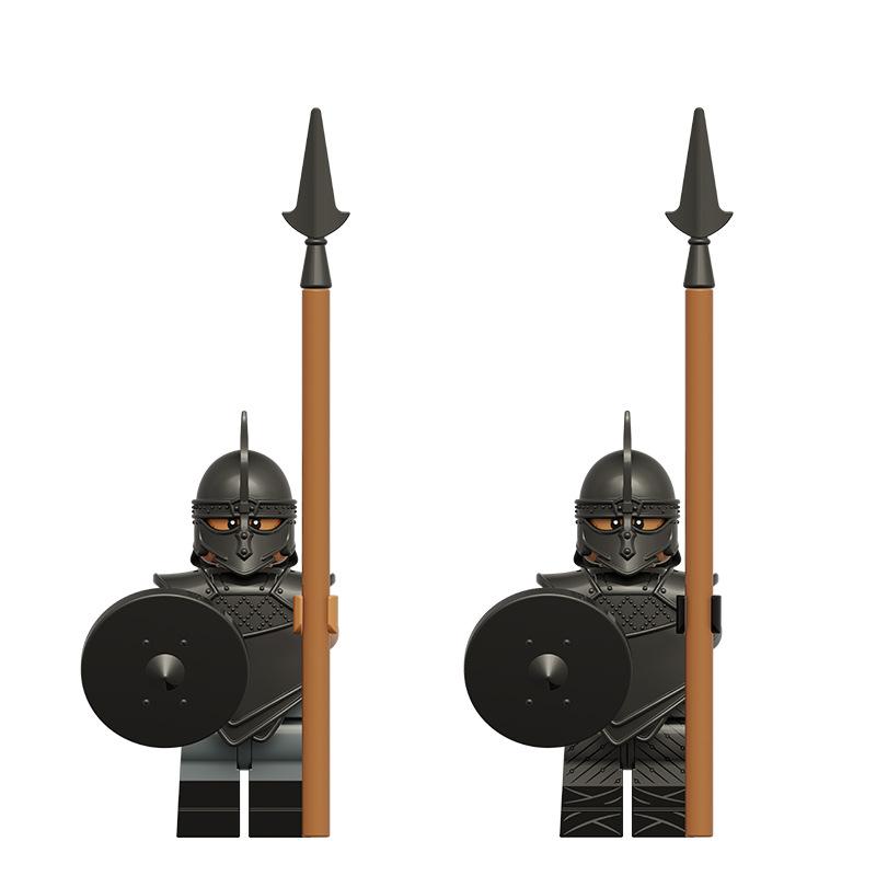 LK0005 LK0006 Used Soldiers Assemble Building Blocks, Dolls, Toy Soldiers, Enthusiasts, Collected Gifts for Children