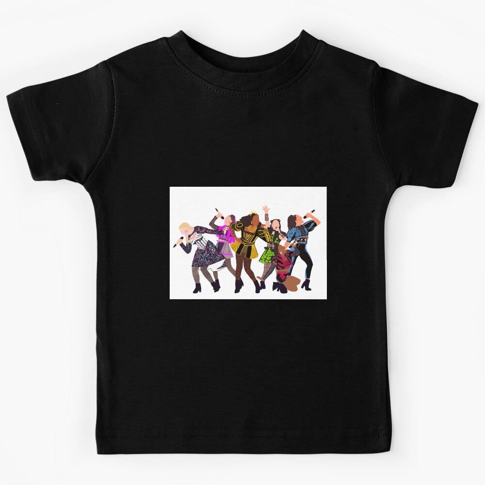 SiX The Musical - Chicago/Broadway Cast Costume Kids T-Shirt 100