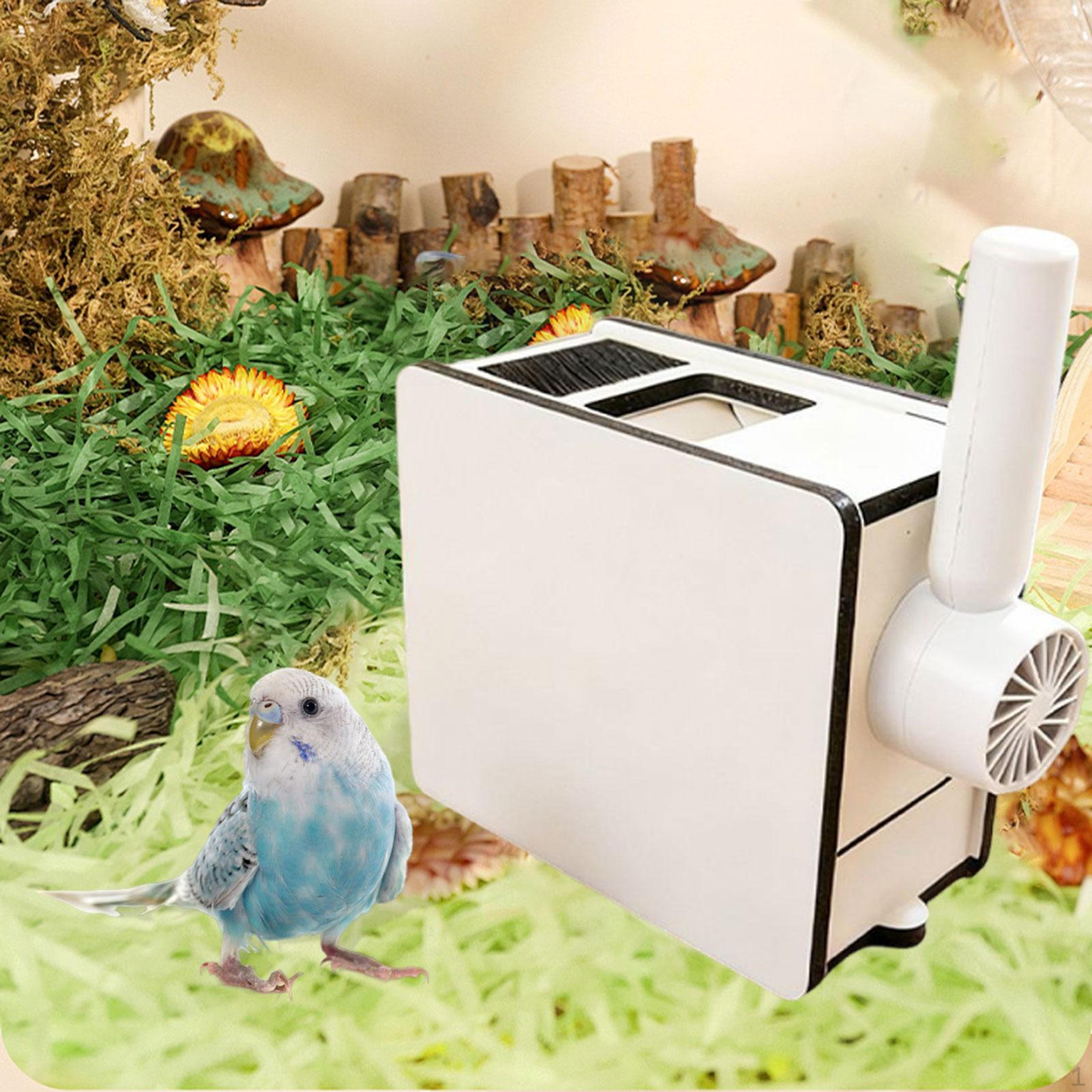 

Bird Husk Separator Wooden Sturdy Quick Shelling Blowing Screening Compact Easy to Use Remover