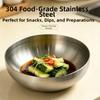 Round Sushi Dipping Bowls Corrosion-Resistant Salad Dressing Plates  Ketchup