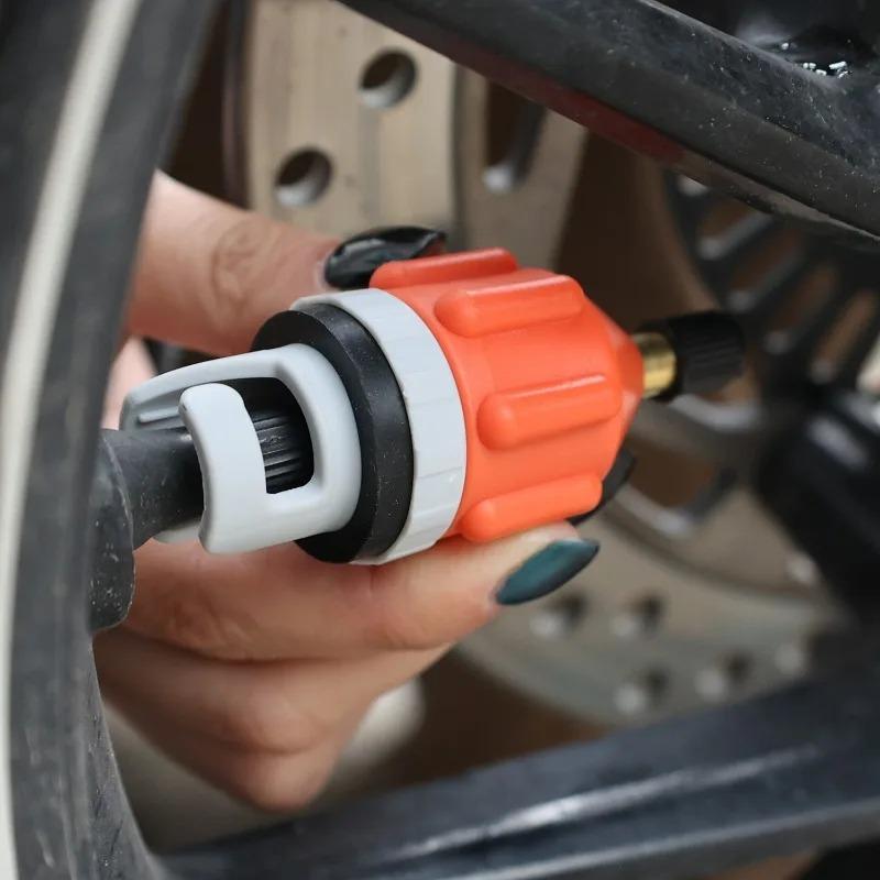 Air Valve Adaptor for SUP Board Inflatable Pump Adapter Paddle Boat Kayak Multifunction  Air Valve Pump Connectr Combo Kit