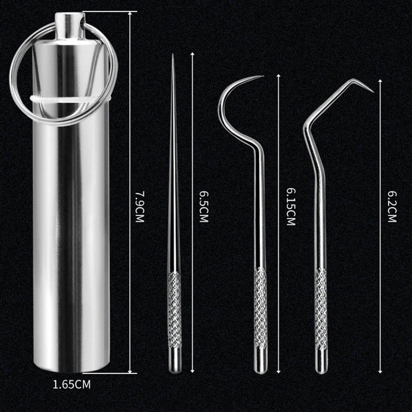 

Набор скребков для языка и зубочисток. Уменьшает неприятный запах изо рта. Очищает зубы. Язык и зубы из нержавеющей стали.