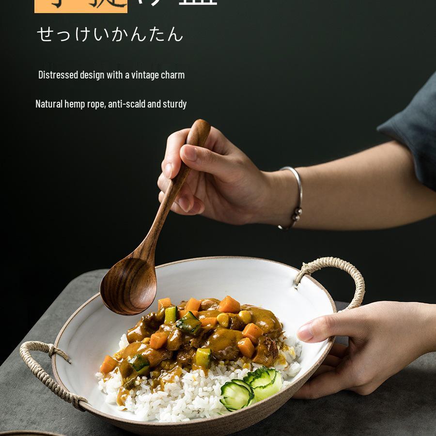Nordic Japanese Ceramic Dinnerware Set: Creative Plates, Bowls, and Deep Dishes.