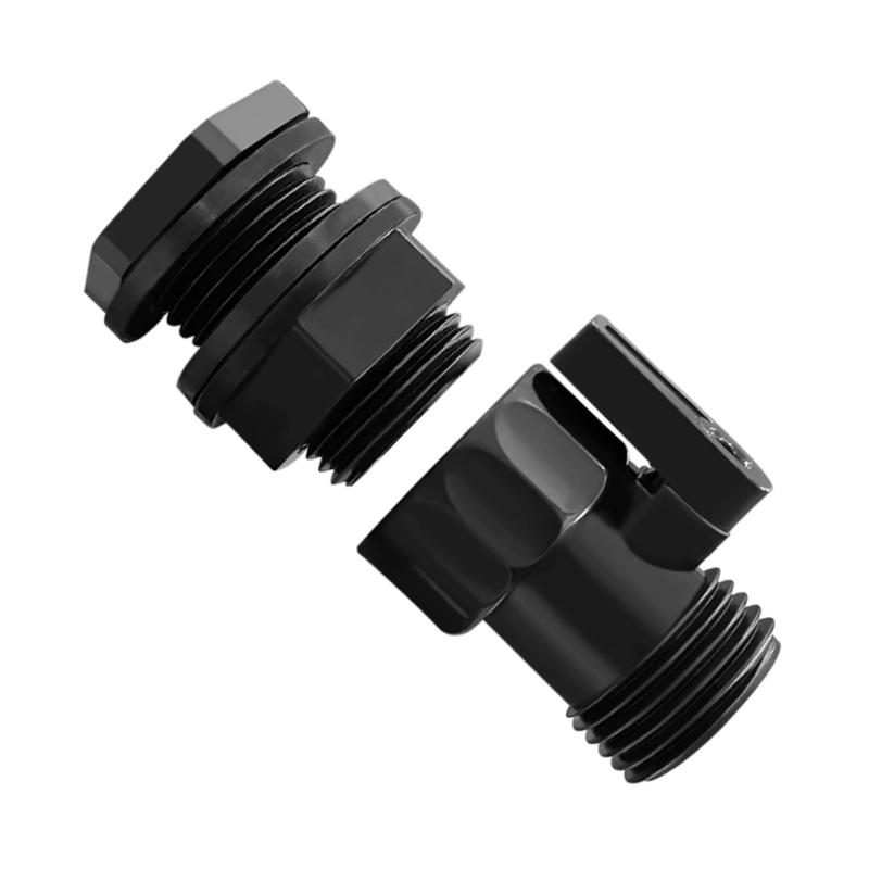 652F 3/4inch Garden Hose Quick Valves Outdoor Faucet Accessories Easy Install