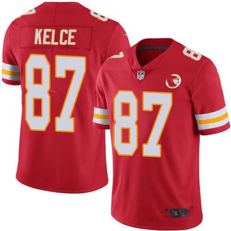 Kansas City Chiefs 15 Patrick Mahomes 87 Legend Embroidered Football Jersey Men Women Cotton Blend Sportswear