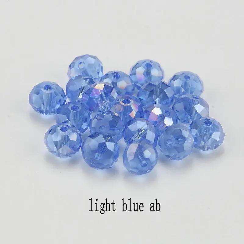 4mm glass beads plated Color faceted round crystal beads Jewelry beads for bracelet necklace Jewelry making DIY 150pcs