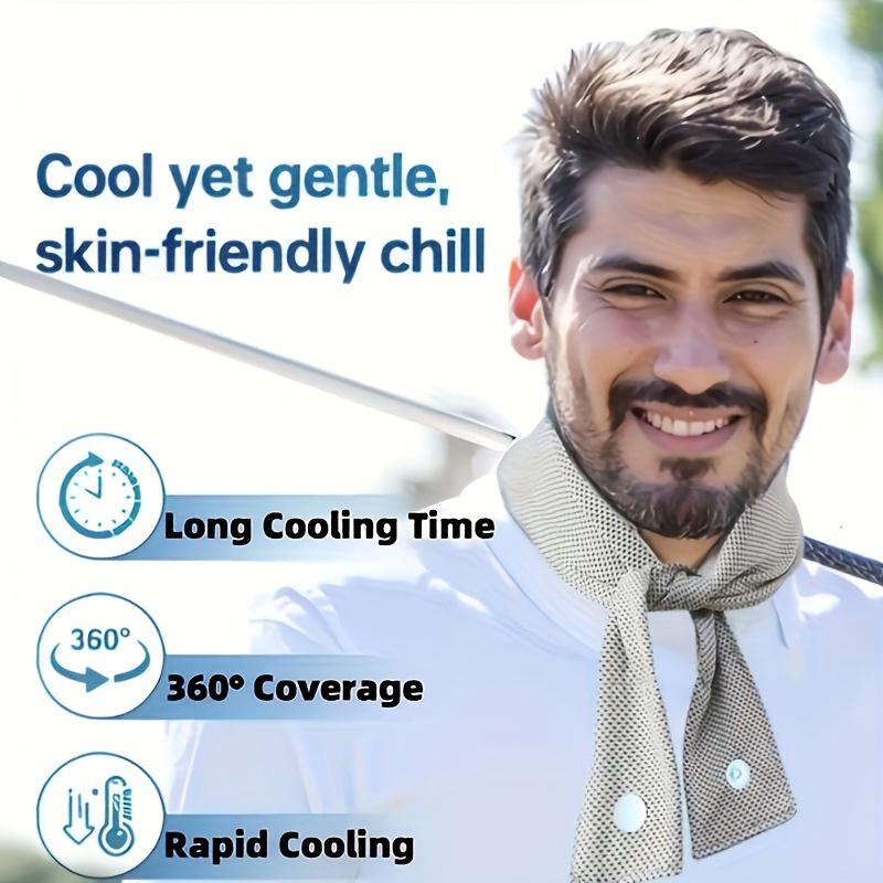 Versatile Cooling Ice Towel Neck Gaiter, Sweat-Wicking Headscarf & Postpartum Ice Band, Ideal for Outdoor Summer Activities