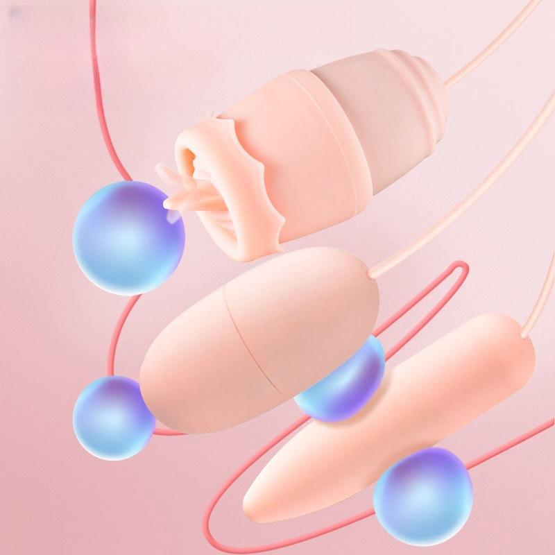Vibrators USB Double Vibrating Egg Clitoris Stimulator Vagina Massage Vibrator Bullet Female Masturbators Sex Toys For Woman 18