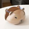 Animal Tissue Storage Box Creative Capybara Napkin Holder Portable Paper Towel Case  Living Room
