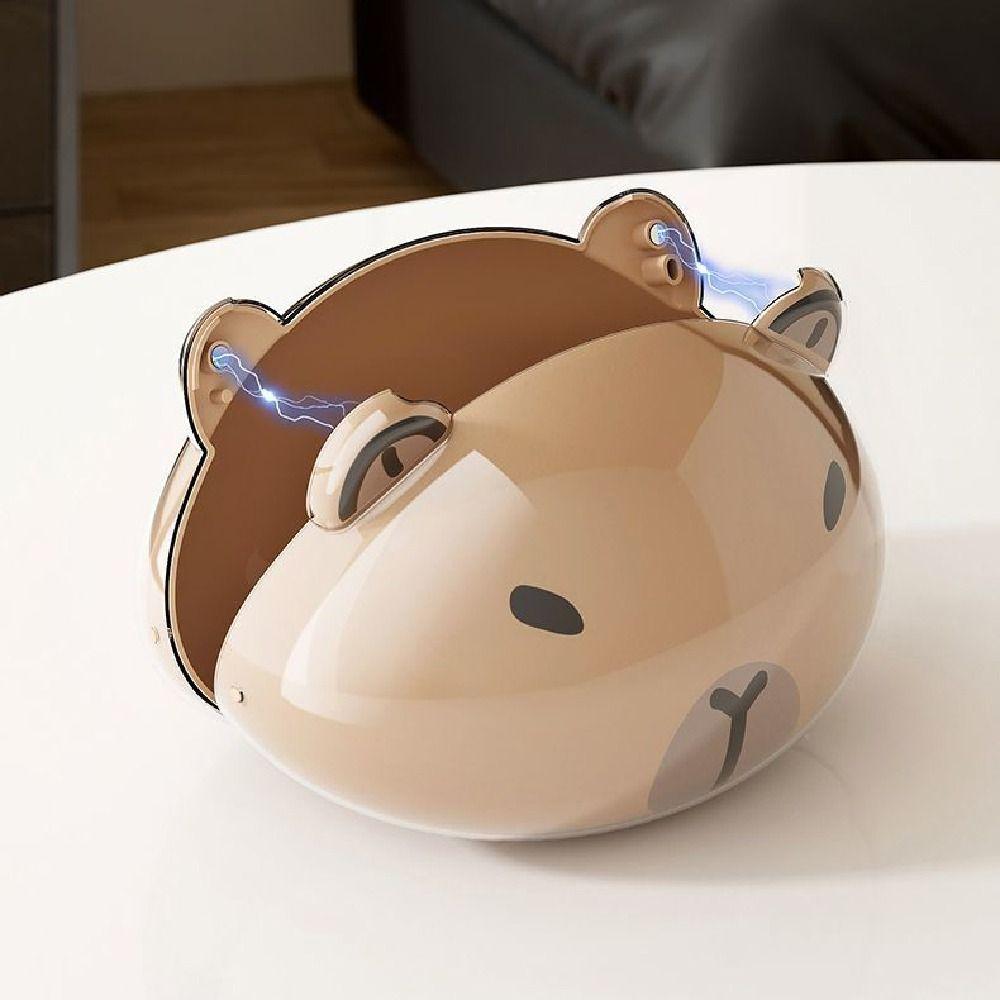 Animal Tissue Storage Box Creative Capybara Napkin Holder Portable Paper Towel Case  Living Room