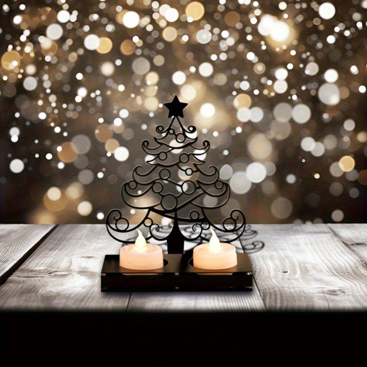 

Custom Silhouette Metal Candle Holder for Birthday Home Decor