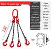 Complete Lifting Chain Sling with Hooks for Mining and Rigging