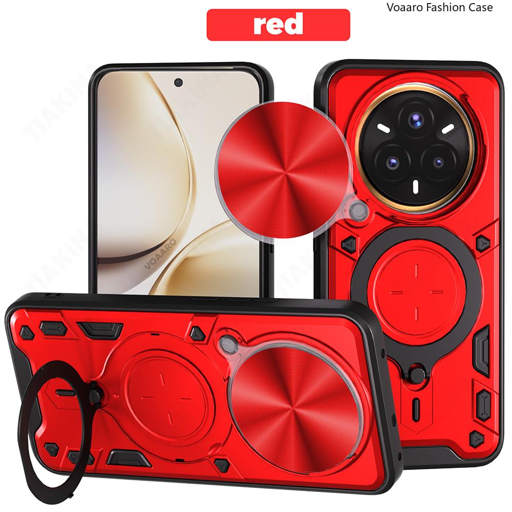 Rotate Slide Lens Camera Armor Funda for OPPO Realme 14 Pro Plus 13 P3 Pro 5G Global Case Magnetic Ring Kickstand Holder Cover