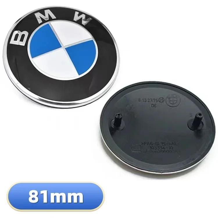 Pentru BMW Pentru BMW Logo Albastru și Alb X6 E71 F16 X3 F25 X5 E70 F15 X4 F26 Emblema Față 3D ABS Crom Cromată Emblema Portbagaj Spate Cu B