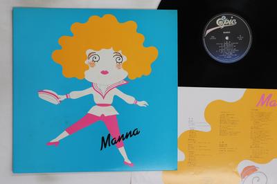 LP Record MANNA - It's A Fantastic Manna's World 253H15 EPIC 1980 Japan Japanese Pop/Rock Used