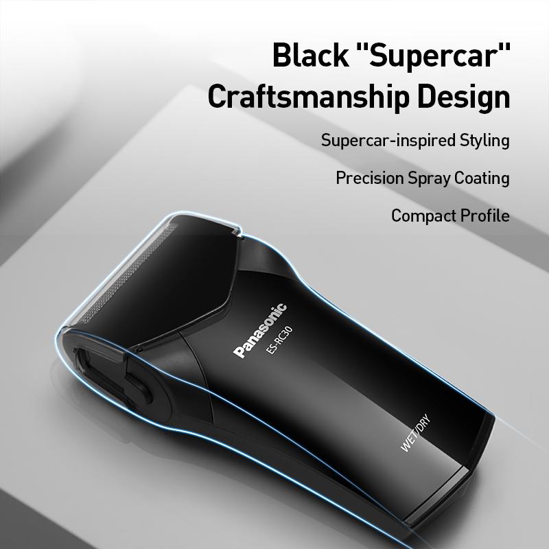 Panasonic Electric Shaver RC30 Japanese Imported Blades Dry/Wet Dual Shaving Fully Washable