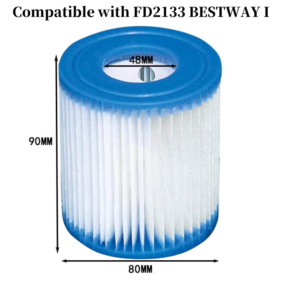 Swimming Pool Filter For Bestway/Intex type Swimming Pool Replacement Filter Pump Accessories Circulating Clean Filter Cartridge