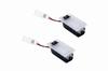 InZaccaz LED Luggage Lamps with Crystal Lenses for Toyota Alphard and Vellfire Genuine Replacement LED Room Luggage Interior Set of 2 (30 Series),