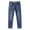 Autumn And Winter Jeans For Men, Autumn Loose Straight Leg Elastic Casual Slim Pants