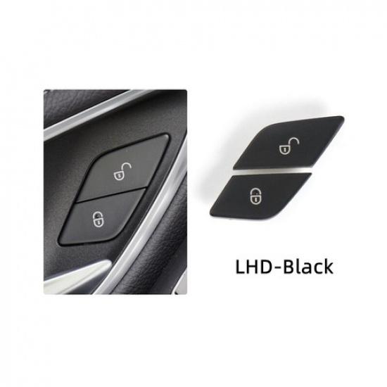 Left Driver Door Lock Switch Button Trim For Benz C GLC E Class W205 W213 16-21
