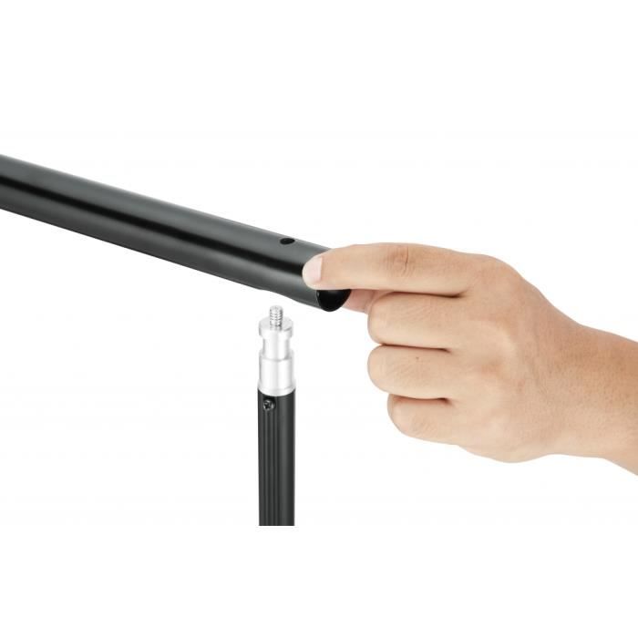 VidaXL Système de support de toile de fond 600 x 300 cm Vert