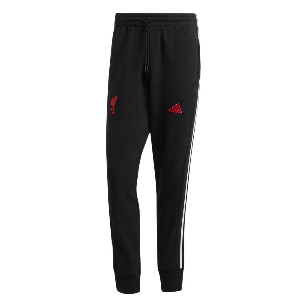 Adidas Liverpool FC DNA Logo Stripe Letter Lace Football Pants Men bottoms JW7891