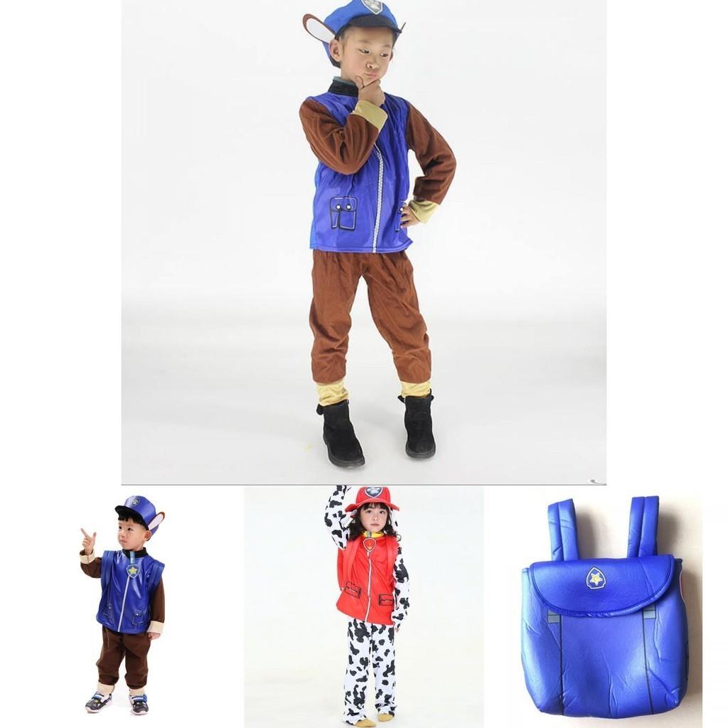 Costum Adorabil Cosplay Paw Patrol pentru Copii cu Marshall Chase Skye Ținută de Petrecere