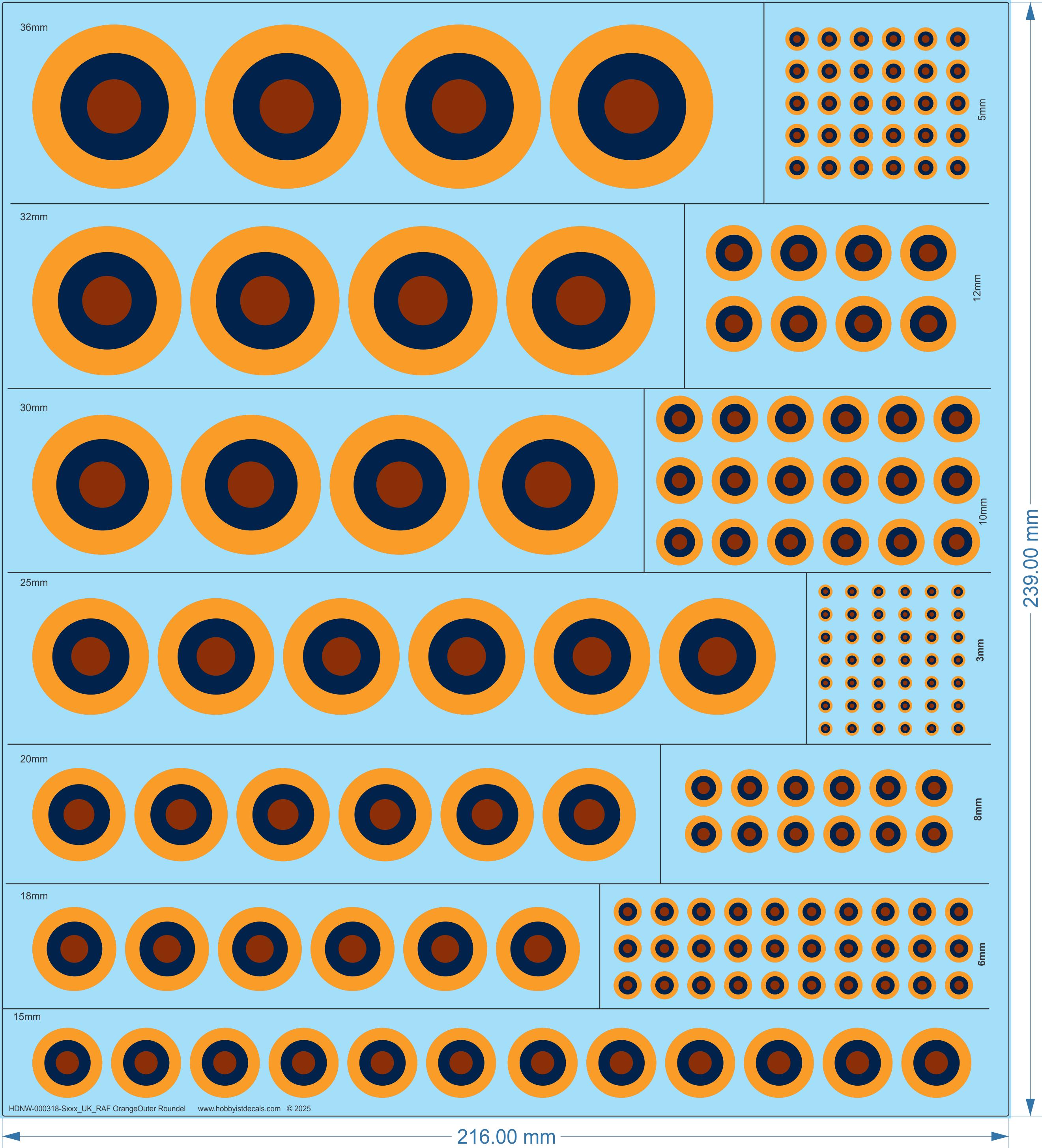 UKRAF OrangeOuter Roundel