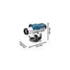 Niveau optique - Bosch - GOL 32 D - Trépied BT160 - Pige GR500 - IP 54