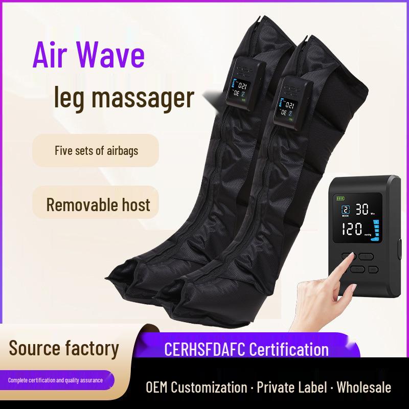 Multifunctional Wireless Leg Massager: Electric Air Wave Foot and Leg Device