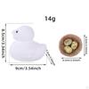 Artificial Duck and Bird Nest Egg DIY Craft Desktop Ornament Multifunctional for Children