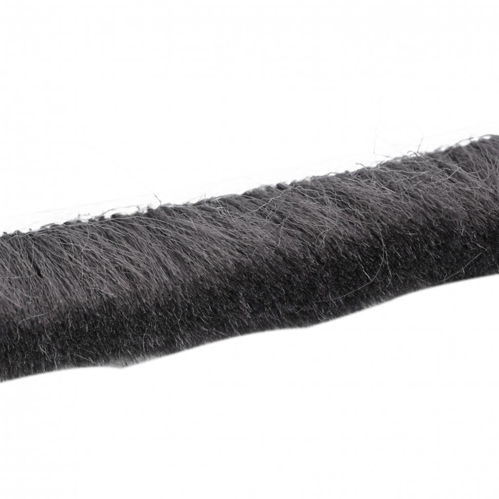10M Seal Strip Draught Excluder Hairy Seal Brush Pile