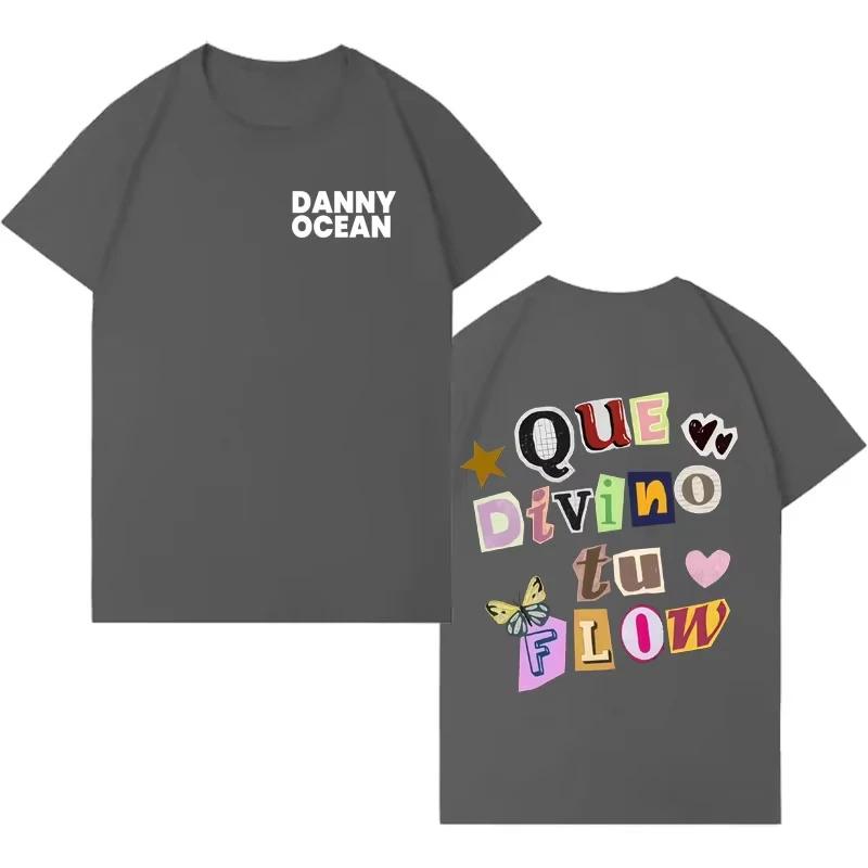Rapper Danny Ocean Trendy Album Tshirt Womens Unisexs Fashion Hot Sale Casual Y2K 2026 Spring Summer Crewneck Short Sleeve Top