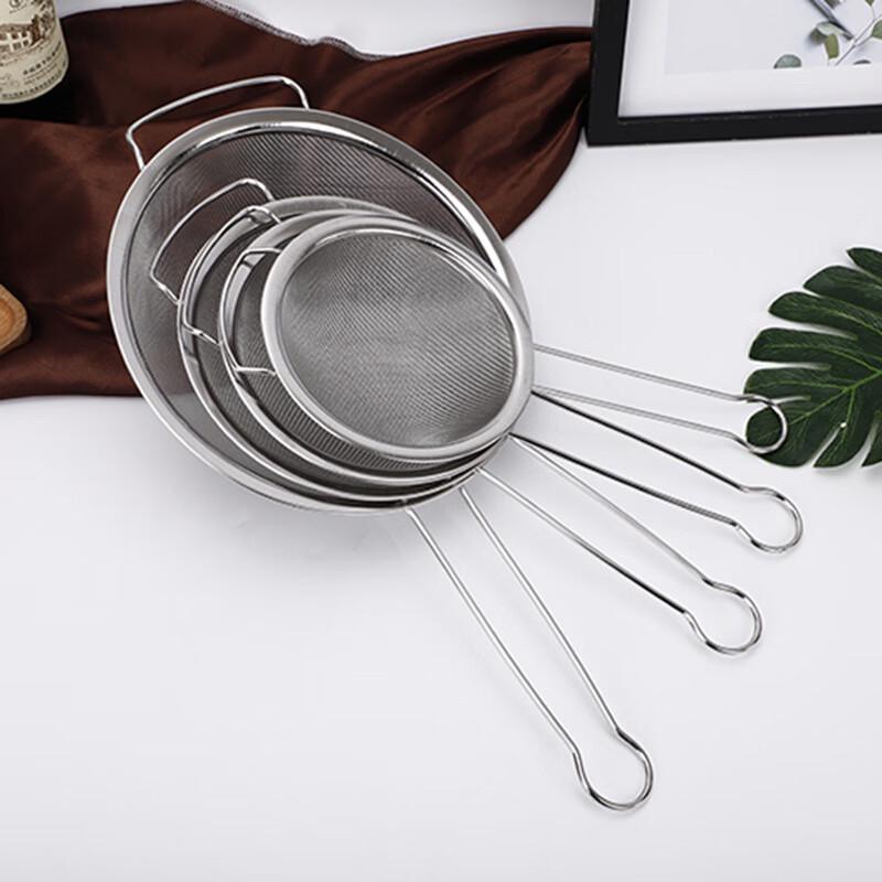 Stainless Steel Fine Mesh Kitchen Strainer Set