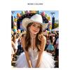 Women S Felt Jazz Hat With Rhinestone Tassel For Party