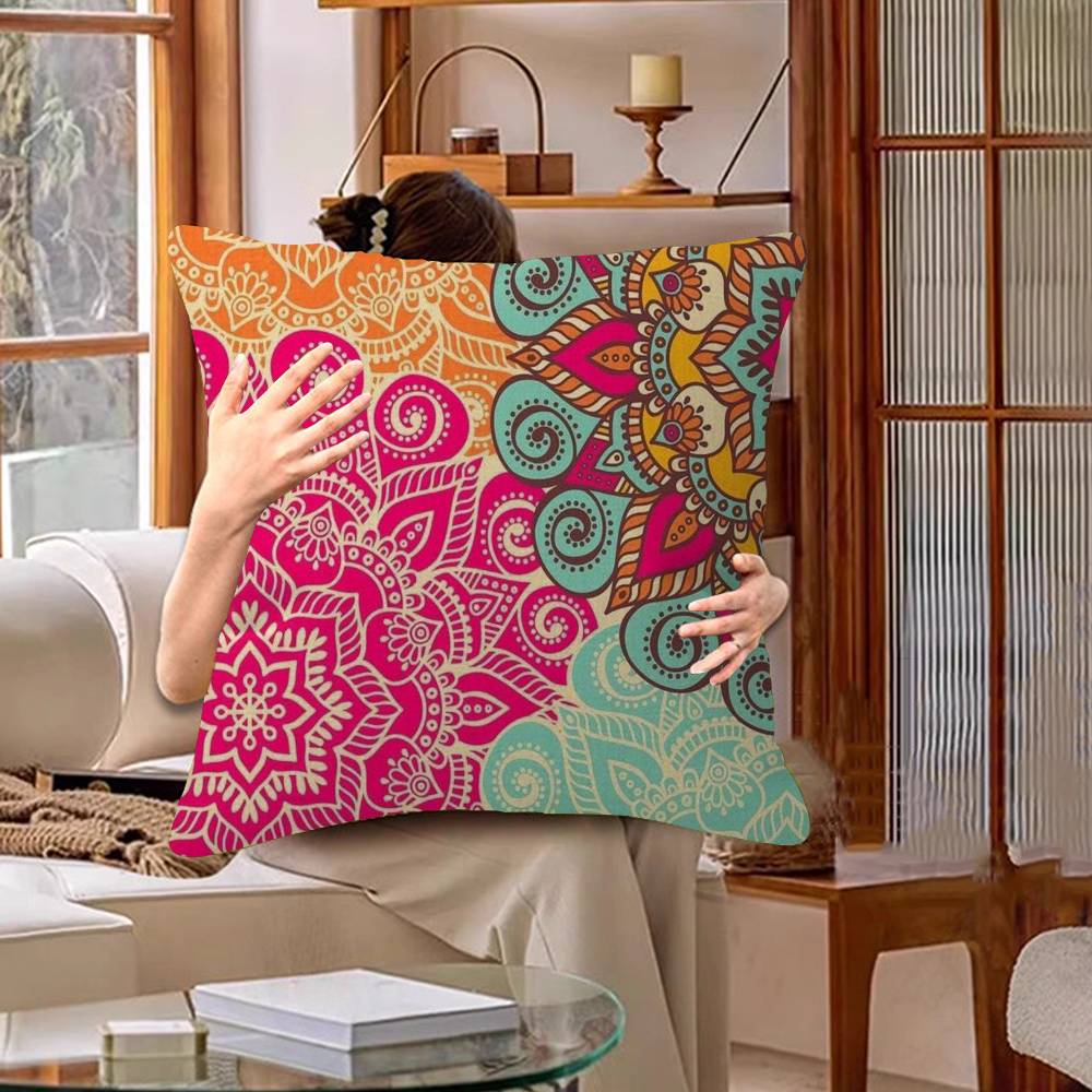 Bohemian Area Pillow Cover Design Cushion Cover Decor Holiday Decorati