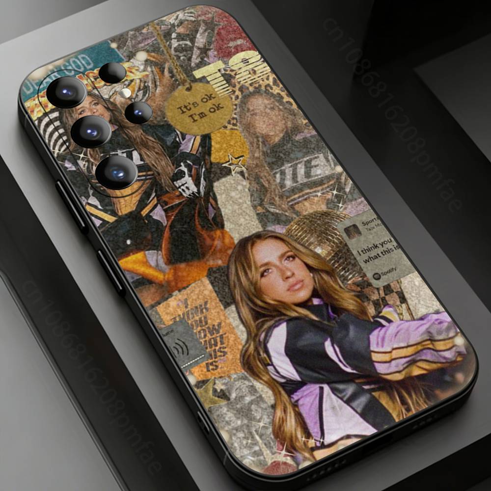 Tate M-McRae Phone Case for Samsung Galaxy S20,23 Ultra S24,22 Plus S25,26,21FE TPU Cover