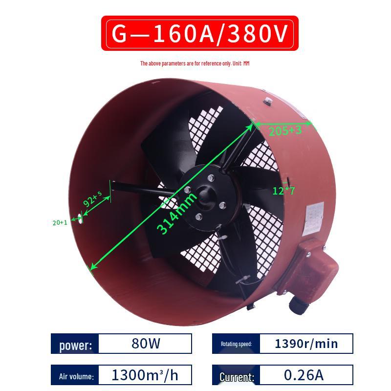 AIRBOSUN Inverter Motor Cooling Fan