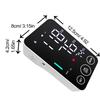Digital Arm BP Monitor - Automatic Tonometer Sphygmomanometer, LED Cuff Display, Compact & Portable for Accurate Readings