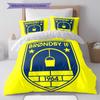 Brøndby IF Bedding Quilt Set Quilt Cover Pillowcase Home Decoration Birthday Gift (1 * Duvet Cover + 2 * Pillowcase, Without Core)