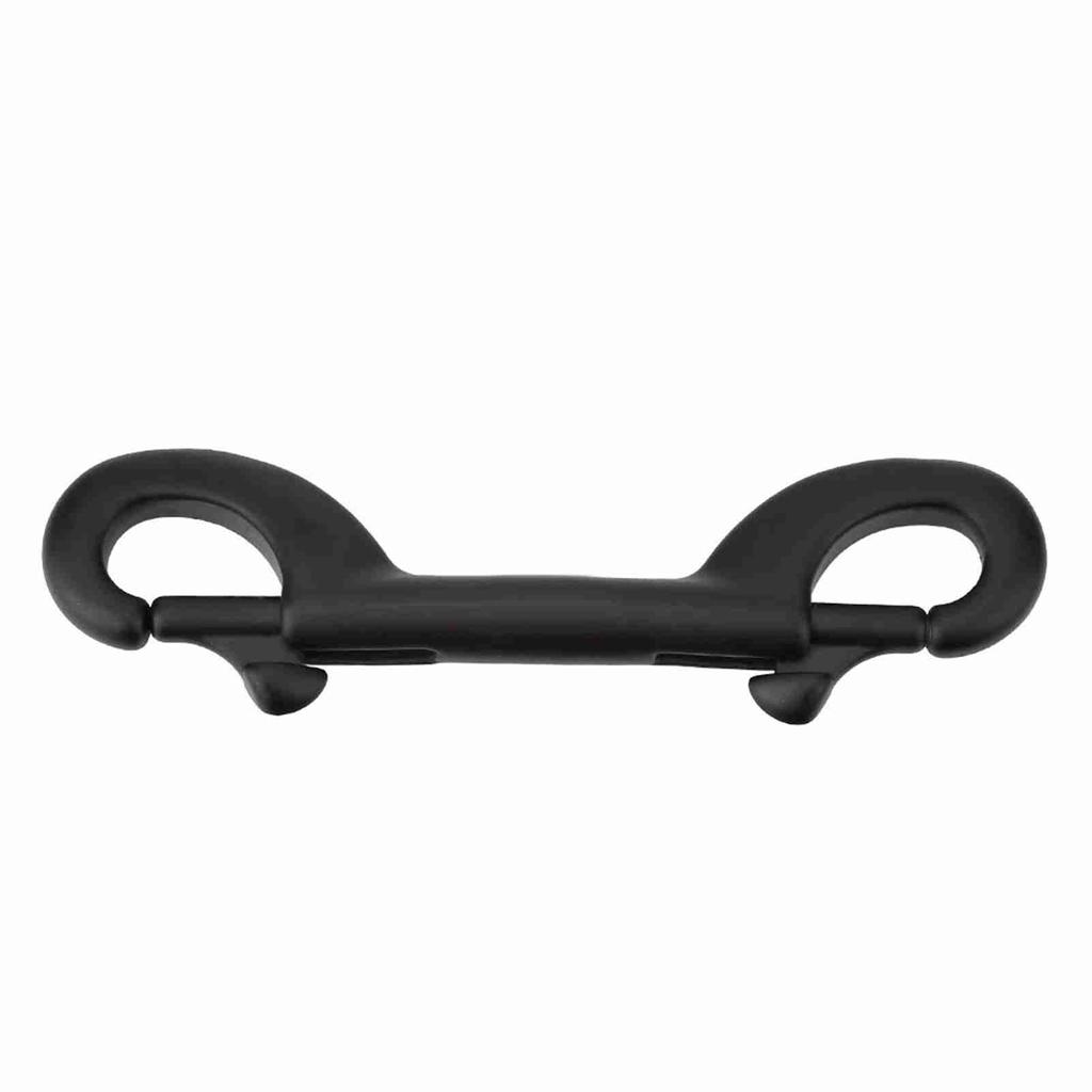 KEEP DIVING Mousqueton à double extrémité en acier inoxydable durable Mousqueton à ressort Boucle de plongée sous-marine(115mm)