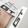 3D ABS Car Letter Rear Trunk Badge Auto GT Logo Emblem Decals For BMW GT 320i 330i 340i 528i 535i 630i 640i Exterior Accessories