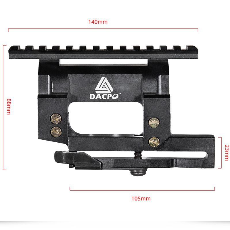 Fire Wolf Quick Detach Bp-02 High Rise Posp Qd Ak Side Rail Scope Mount with Side Rail Mounting pro Ak 47 Ak 74