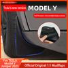 For Tesla New ModelY Juniper 2025 TPE Mudguard Official Original Front Rear Wheel Fenders Anti-Snow Anti-Sand Splash Accessories