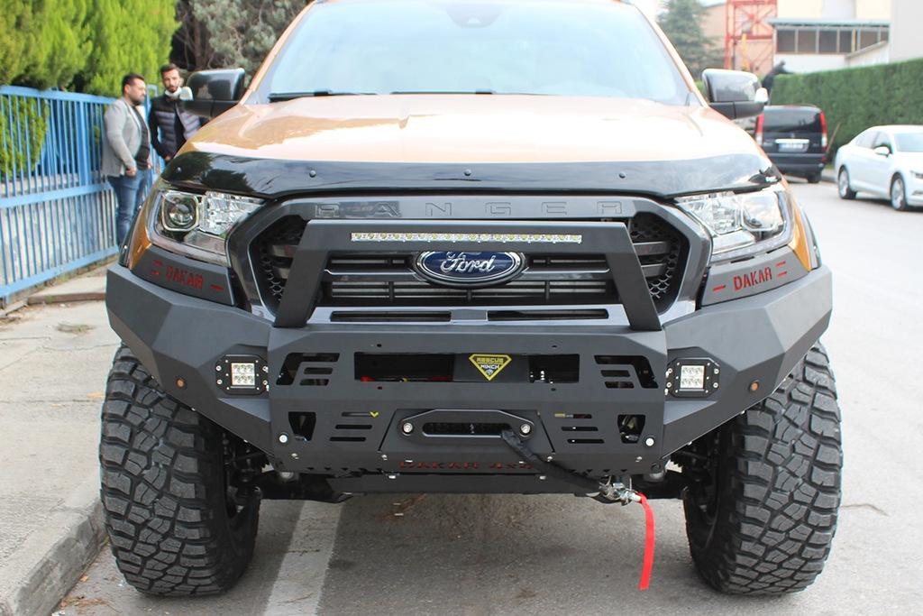 

Передній бампер із захистом картера Dakar (2015-2025) для Ford Ranger