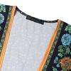ZANZEA Bohemian Print Holiday Casual Long Sleeve Beach Long Cardigan Cover Up