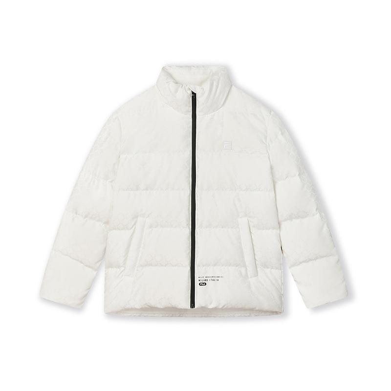 New FILA Down Jacket Men's Cloud White F11M445901FWT